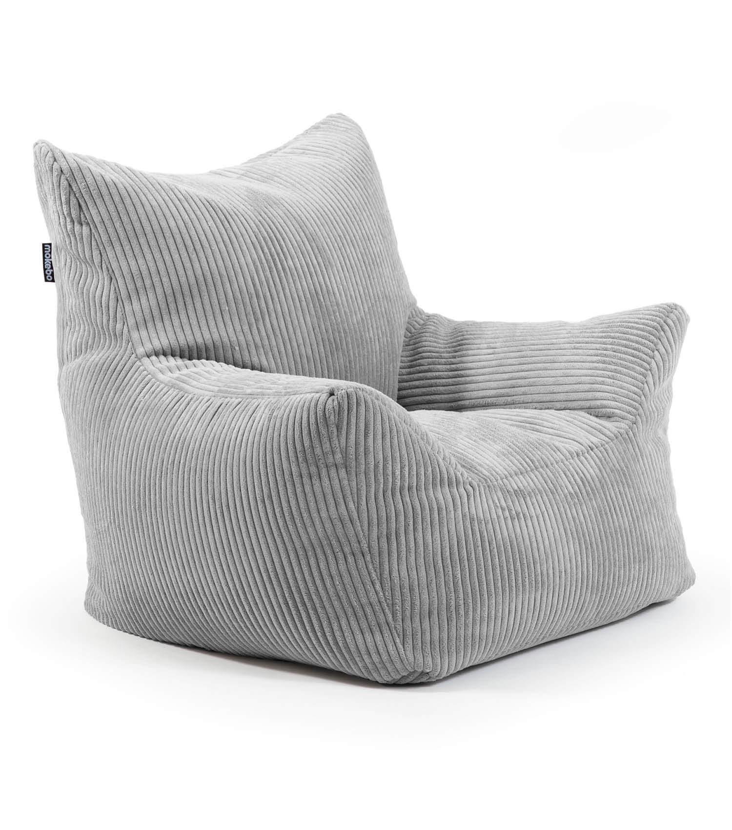 KINDERSESSEL Der Pausenheld - Grau, Textil (52/57/53cm) - Mokebo