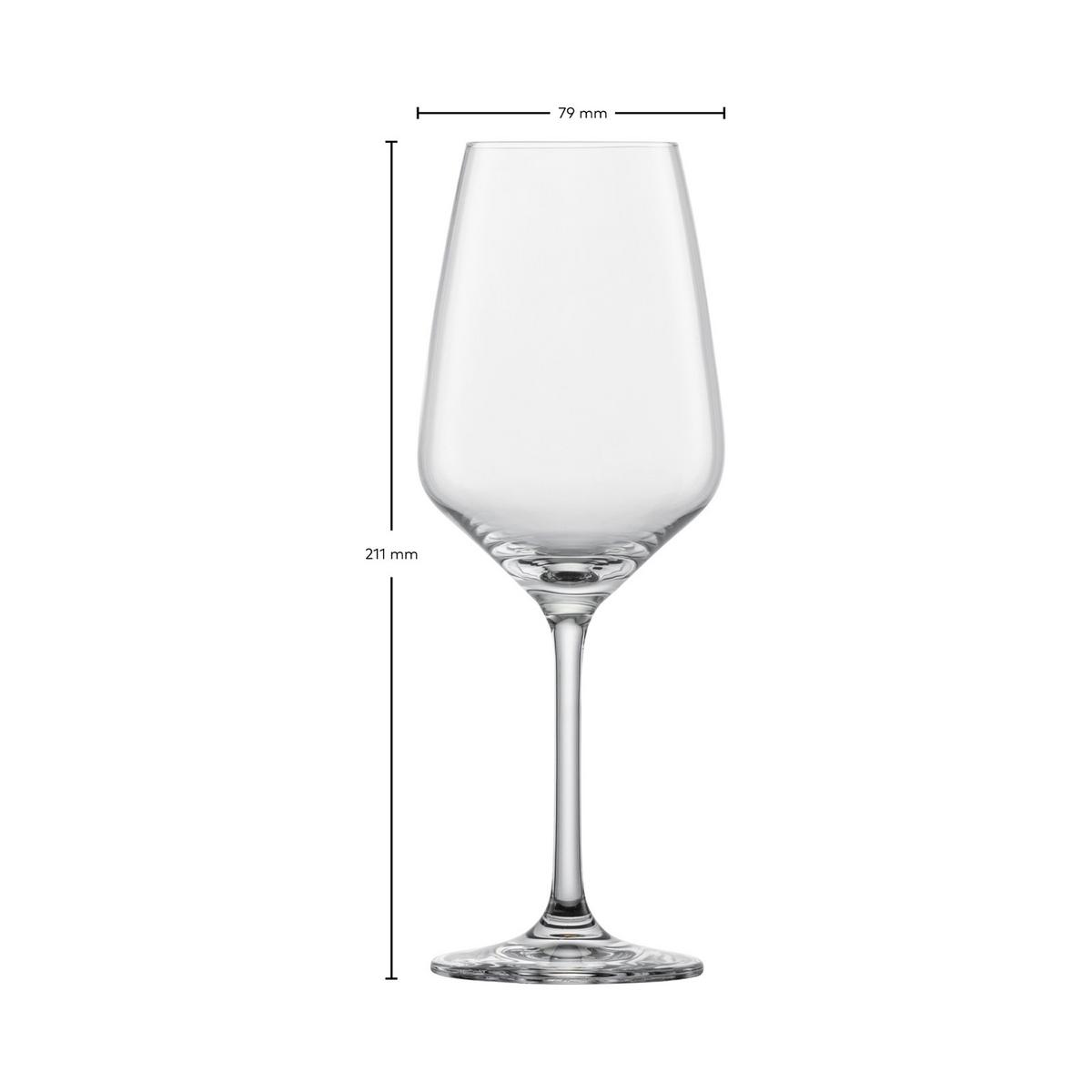 WEISSWEINGLÄSER Tulip transparent 356 ml 4er Set - Transparent, Glas (0.356L) - Schott Zwiesel