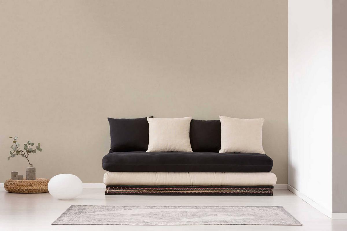 VLIESTAPETE Beige 53/1005 cm - Beige, Kunststoff/Textil (53/1cm) - KUNSTLOFT