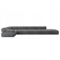 ECKSOFA modulares Sofa Felto-L3 - 475x190x70 cm Dunkelgrau Cord - Dunkelgrau, Holzwerkstoff/Textil (475/190cm) - ALTDECOR
