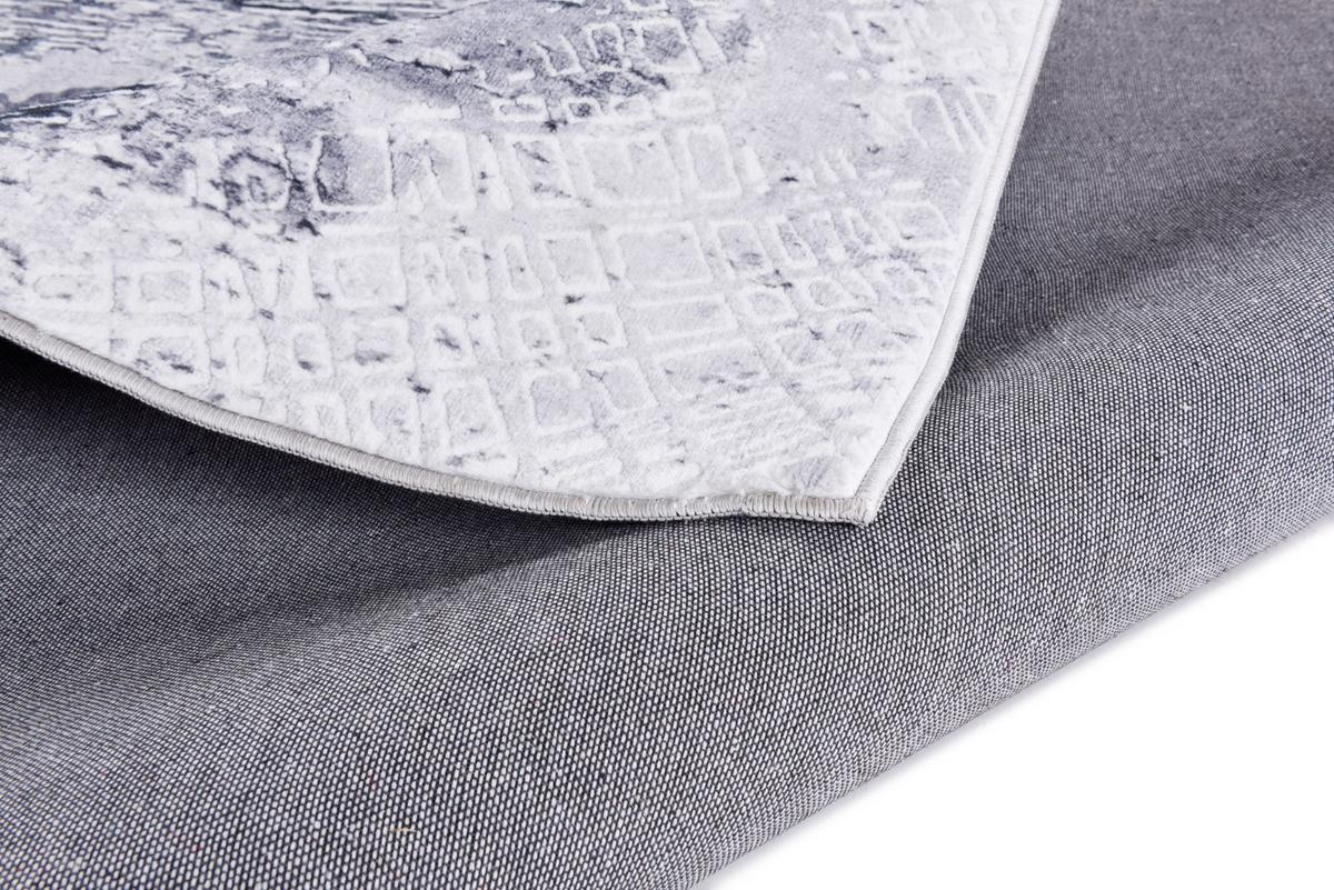 KURZFLORTEPPICH Rachele 140x200 cm - Grau, Textil (140/200cm) - Gino Falcone