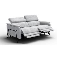RELAXSOFA RODEN 3-Sitzer, hellgrau - Hellgrau, Holz/Textil (194/82/103cm) - Wozimo
