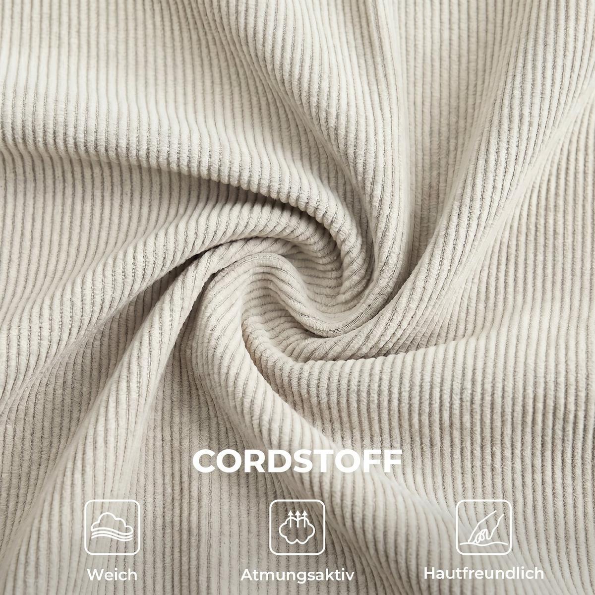 SESSEL Polyester Cremeweiß - Creme/Schwarz, Holzwerkstoff/Kunststoff (69/78/85.5cm) - HOMCOM
