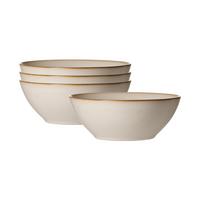 SCHALEN Olivia beige ø 19,5 cm 4er Set - Beige, Keramik (19.5cm) - Ritzenhoff Breker