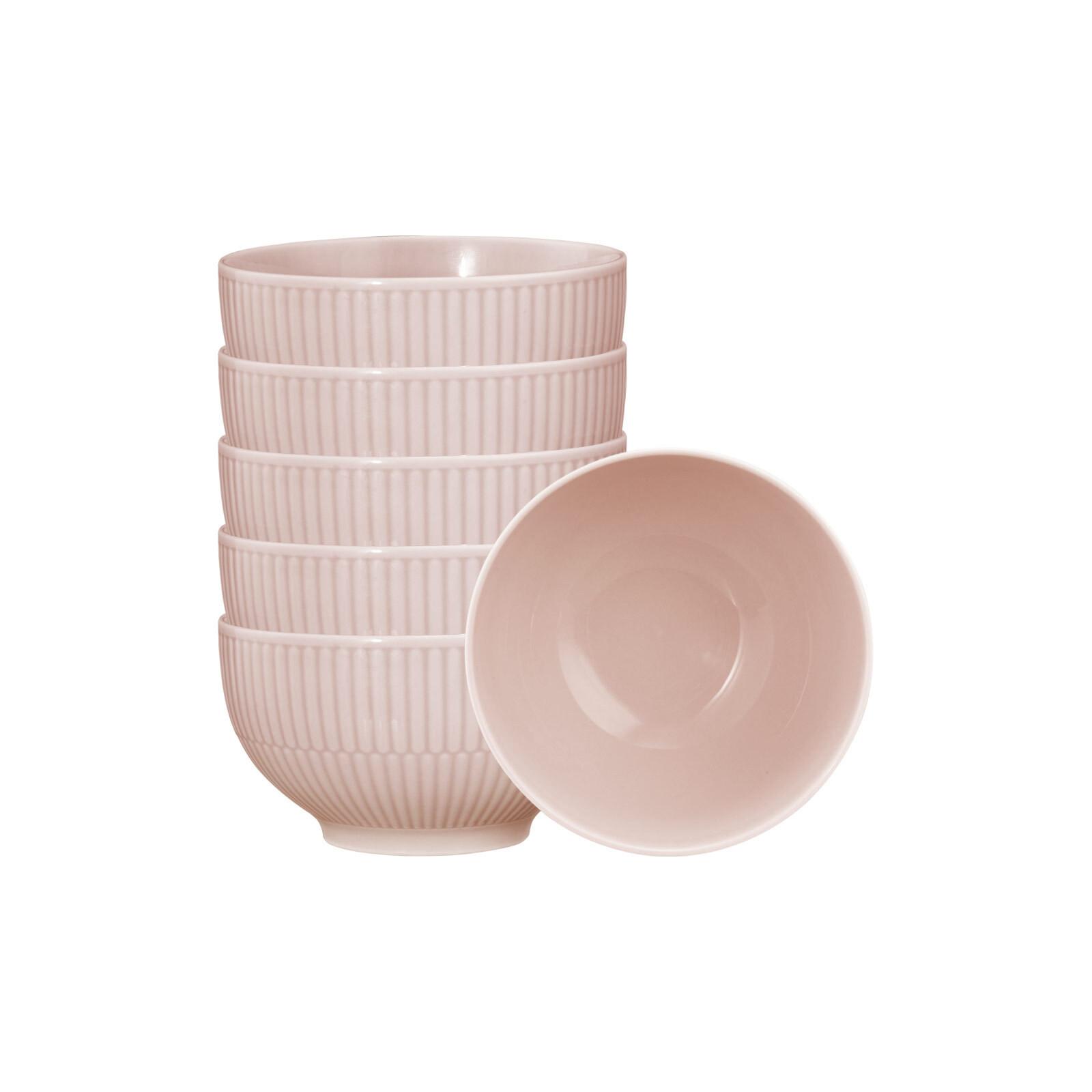 CAPPUCCINOSCHALEN Amina Rosé 400 ml 6er Set - Rosa, Keramik (0.4L) - Seltmann Weiden
