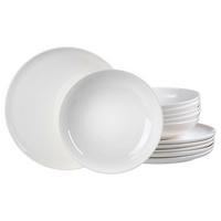 TAFELSERVICE Skagen weiß 12-tlg. - Weiß, Keramik (30/34/34cm) - Ritzenhoff Breker