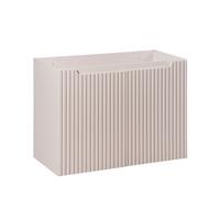 WASCHTISCHUNTERSCHRANK 80cm Riva Kaschmir - Beige, Holzwerkstoff (80/57/39cm) - Petits-meubles