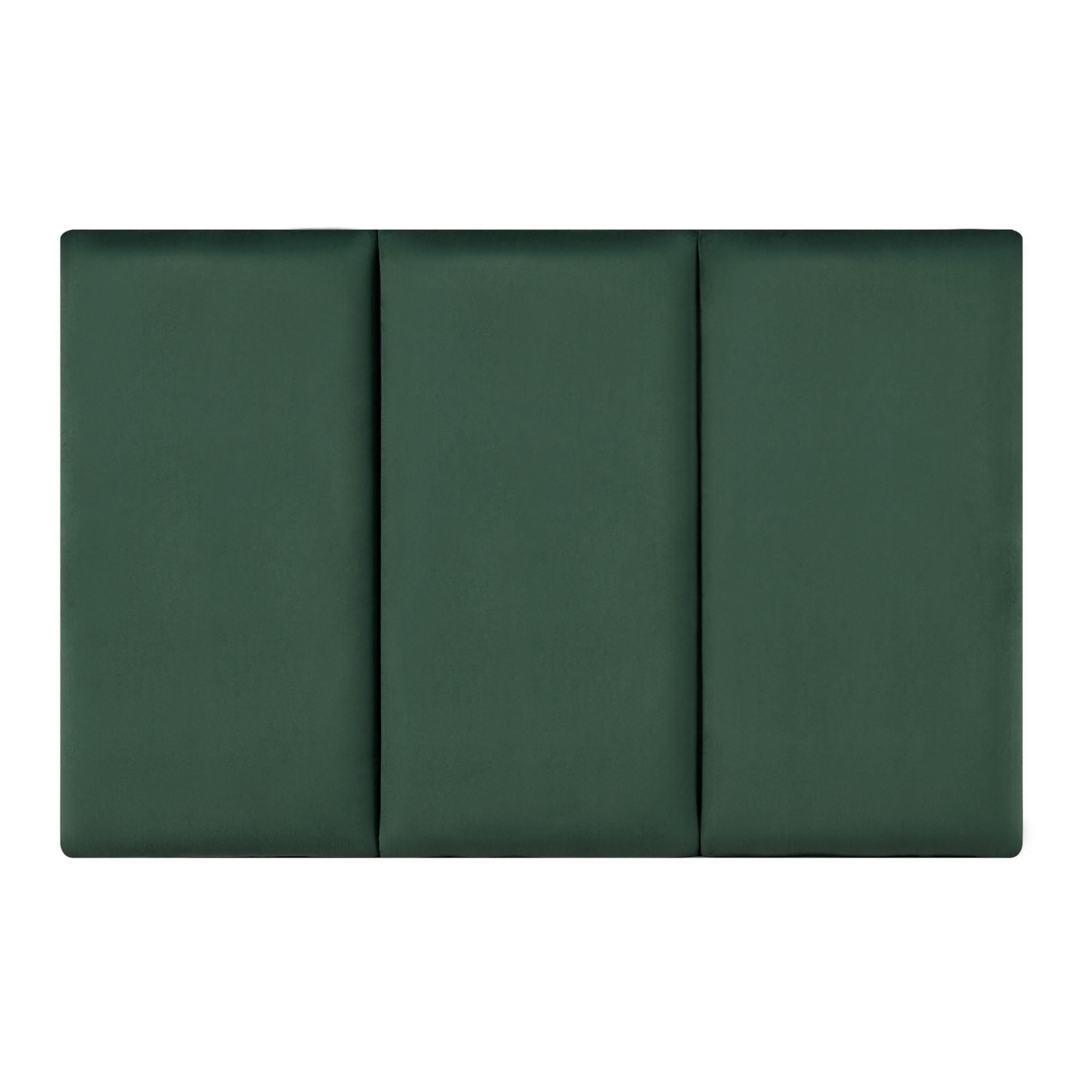 KOPFPOLSTER-SET 3 TLG. Carpino - Dunkelgrün, Textil (3/30/60cm) - [neu.haus]