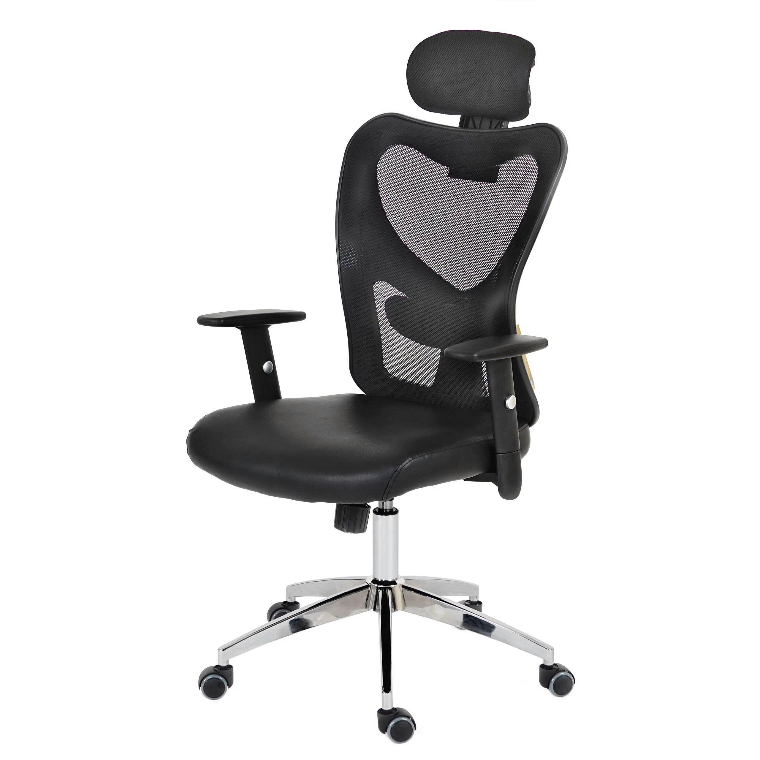 PROFI-BÜROSTUHL Grau - Grau, Textil (67/136/71cm) - MCW