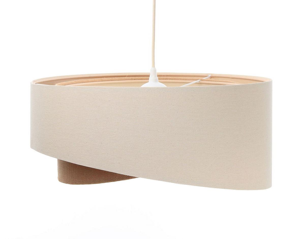 HÄNGELEUCHTE Grau 50/23 cm - Grau, Kunststoff (50/1/23cm) - ONZENO