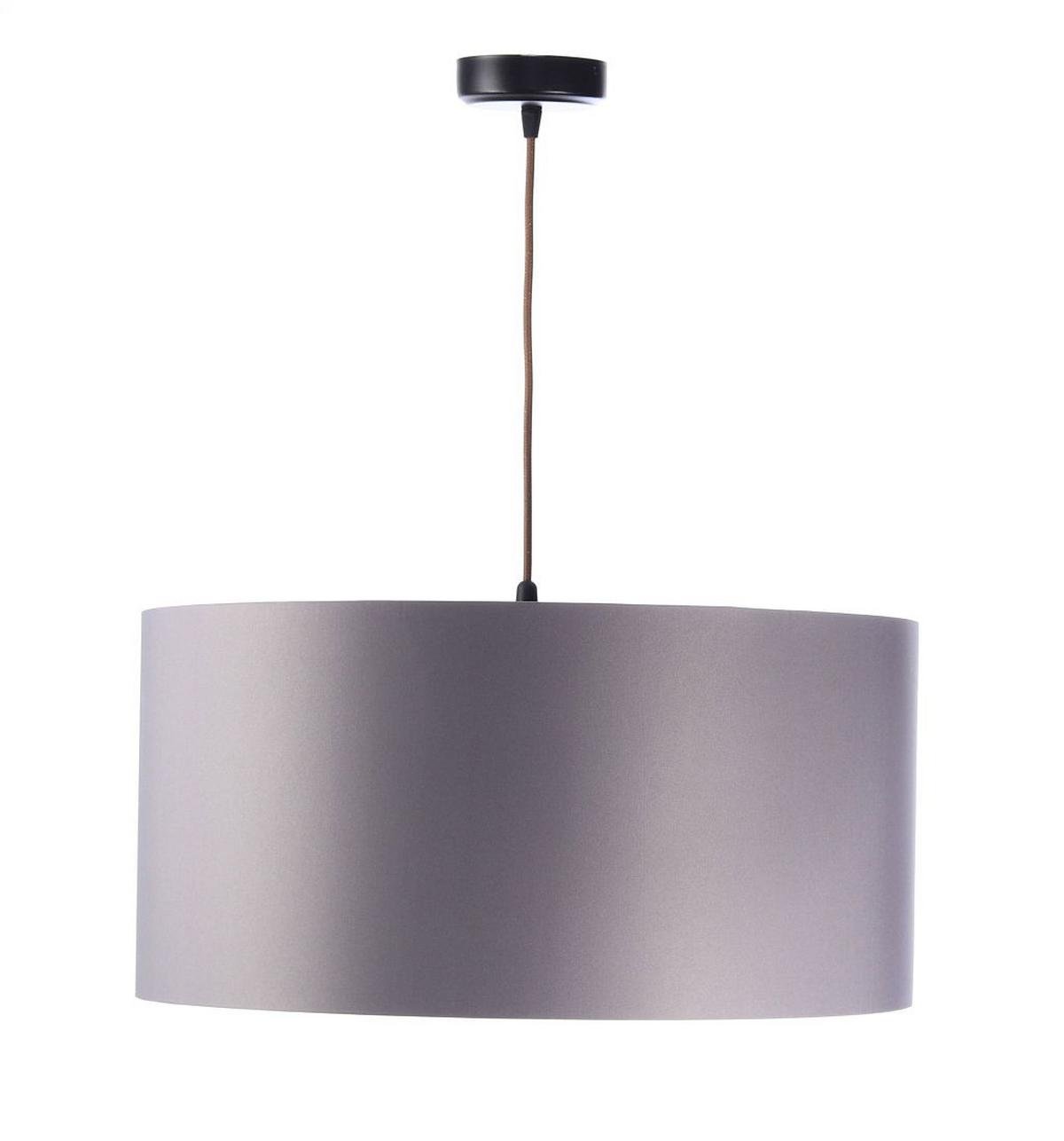 HÄNGELEUCHTE Grau 40/20 cm - Grau/Kupferfarben, Kunststoff (40/0.4/20cm) - ONZENO