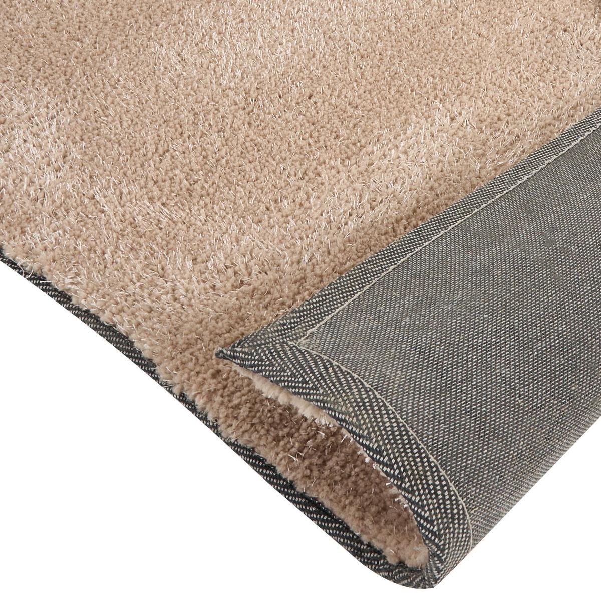 SHAGGY-TEPPICH Sandbeige 200/300 cm Demre - Sandfarben/Beige, Textil (200/300cm) - Beliani