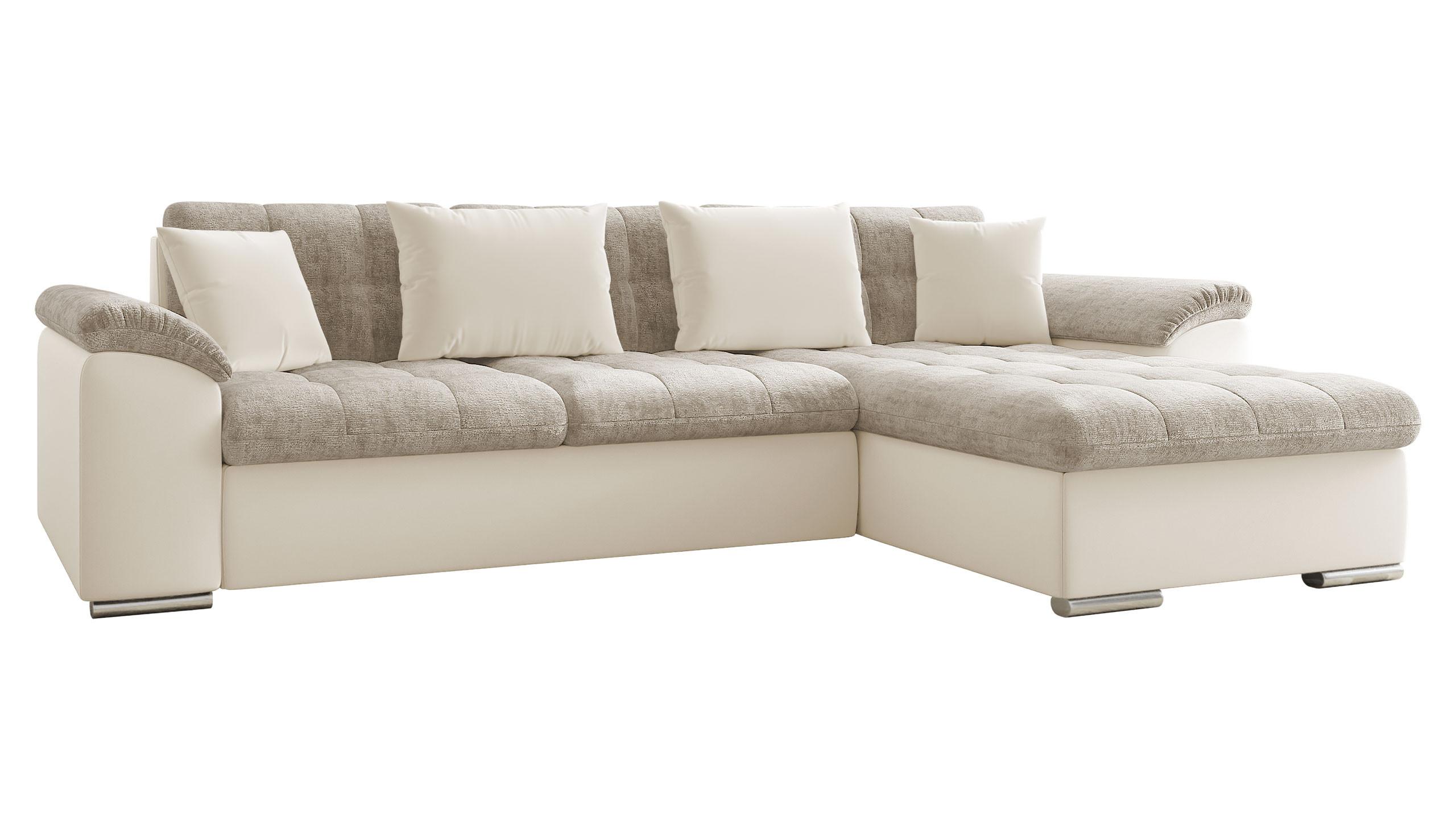 ECKSOFA Diana Premium, Seite: Rechts - Naturfarben, Holz/Textil (280/160cm) - MIRJAN24