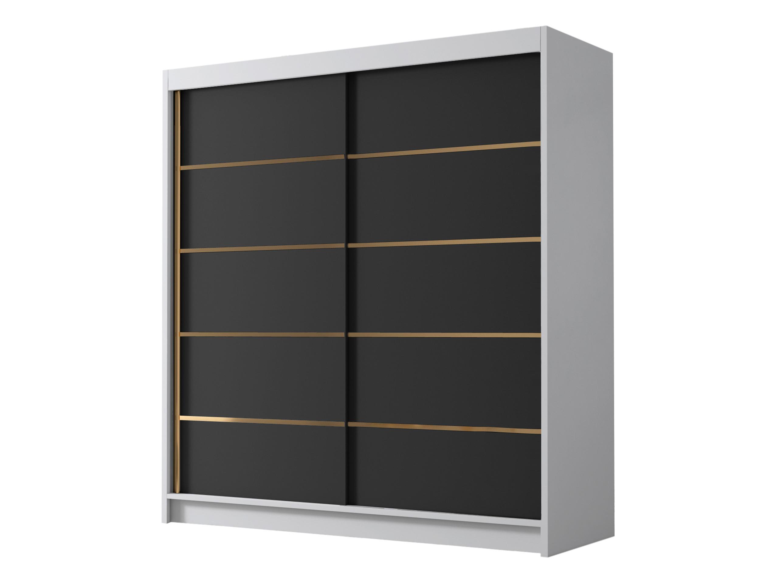 SCHIEBETÜRENSCHRANK Bali IV - Goldfarben/Multicolor, Holzwerkstoff/Metall (180/215/58cm) - MIRJAN24