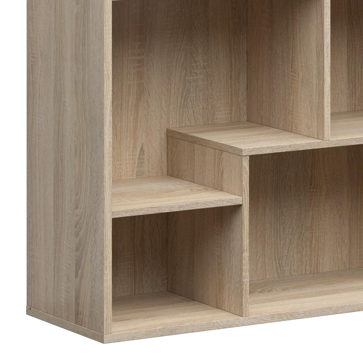 BÜCHERREGAL Edwin Holz - Hellbraun, Holzwerkstoff (87.5/197/33.5cm) - Petits-meubles
