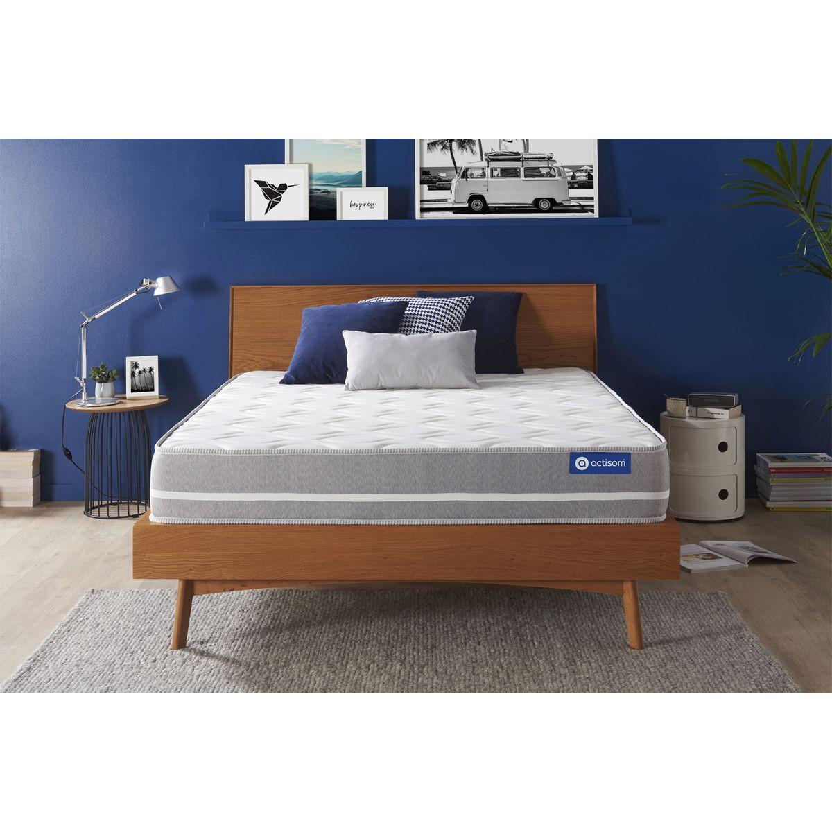 MATRATZE Actiflex touch Taschenfederkern 140 x 220 cm h1 - Weiß, Textil (140/220cm) - ACTISOM