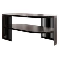COUCHTISCH Fikoli Oval II - Multicolor/Schwarz, Holzwerkstoff/Metall (100/50/40cm) - MIRJAN24