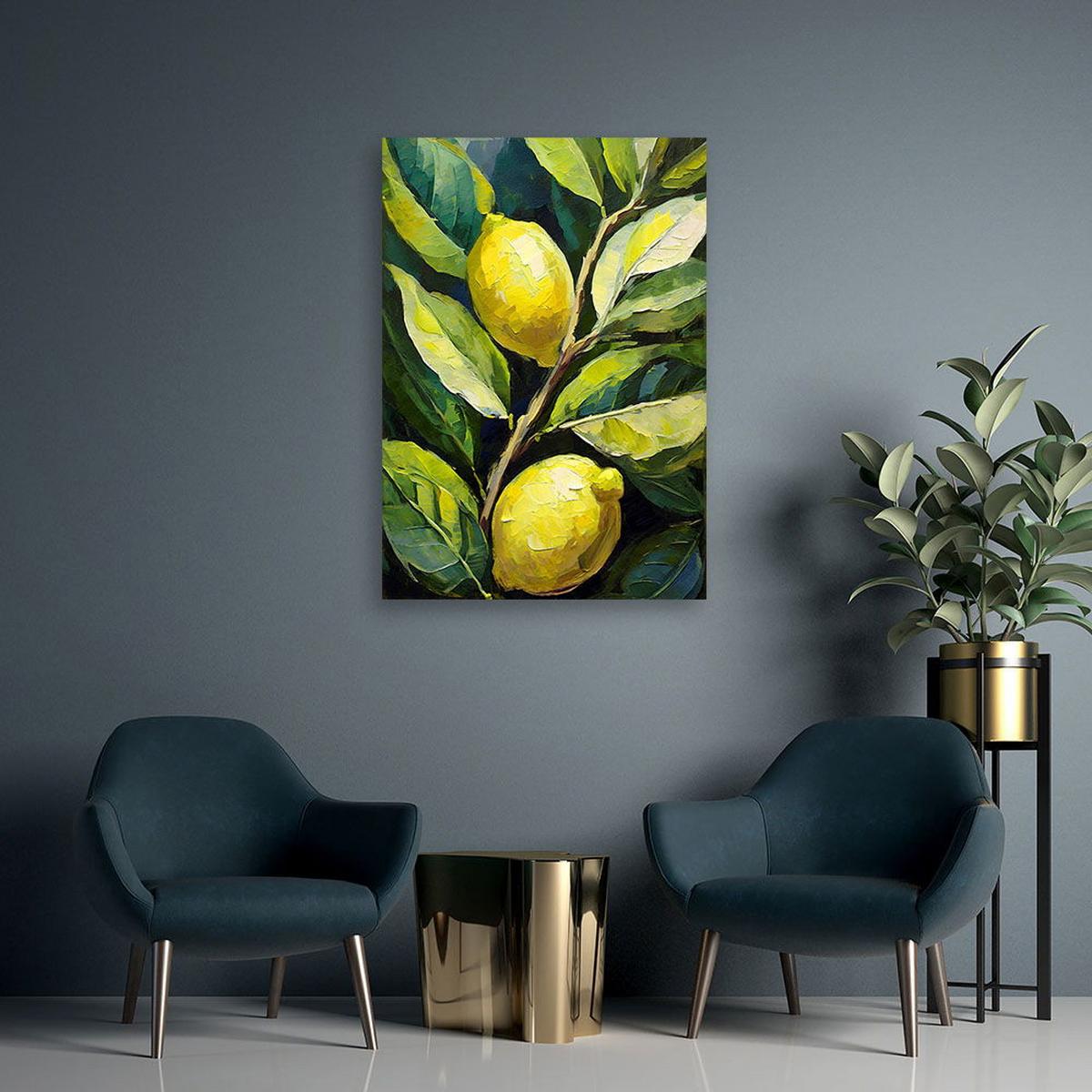 KUNSTDRUCK Grün 70/100 cm - Grün, Textil (70/100cm) - KUNSTLOFT