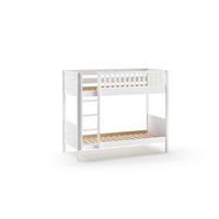 ETAGENBETT Karyl 208x175x105 aus Massivholz in Weiß - Weiß, Holz (90/200cm) - 58aufmkessel