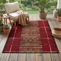 OUTDOORTEPPICH Aurora 300x400 cm - Rot, Textil (300/400cm) - Gino Falcone