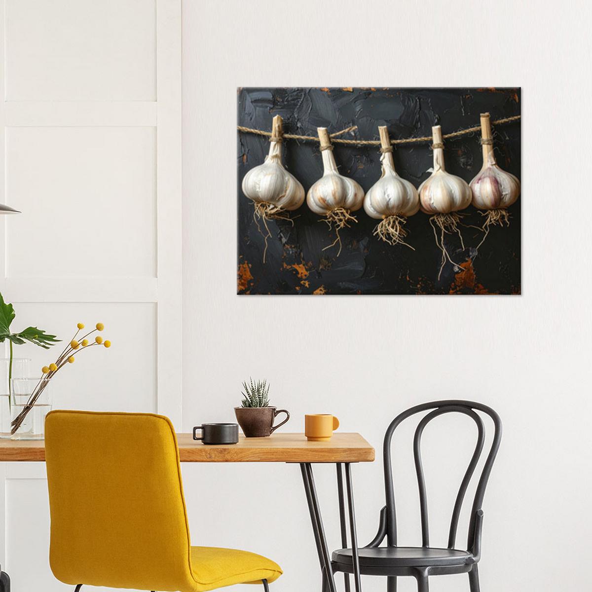 LEINWANDBILD Essen & Trinken 120x80cm - Weiß, Textil (120/80cm) - Feeby