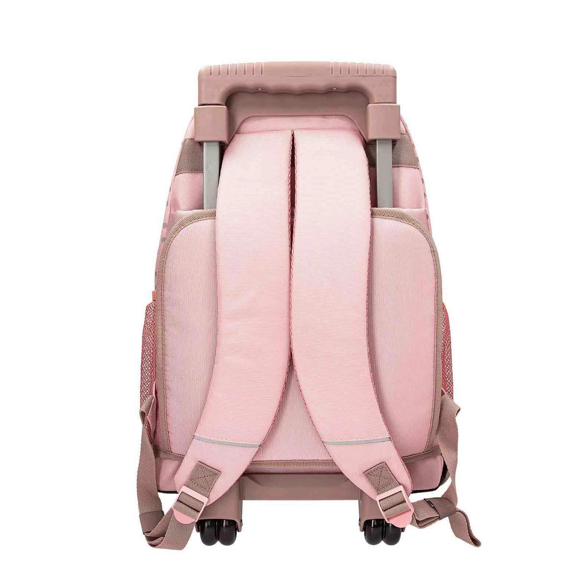 SCHULRUCKSACK TROLLEY DOTS TOPModel rosa 23 x 34 x 54 cm - Rosa, Textil (34/23cm) - Depesche Germany