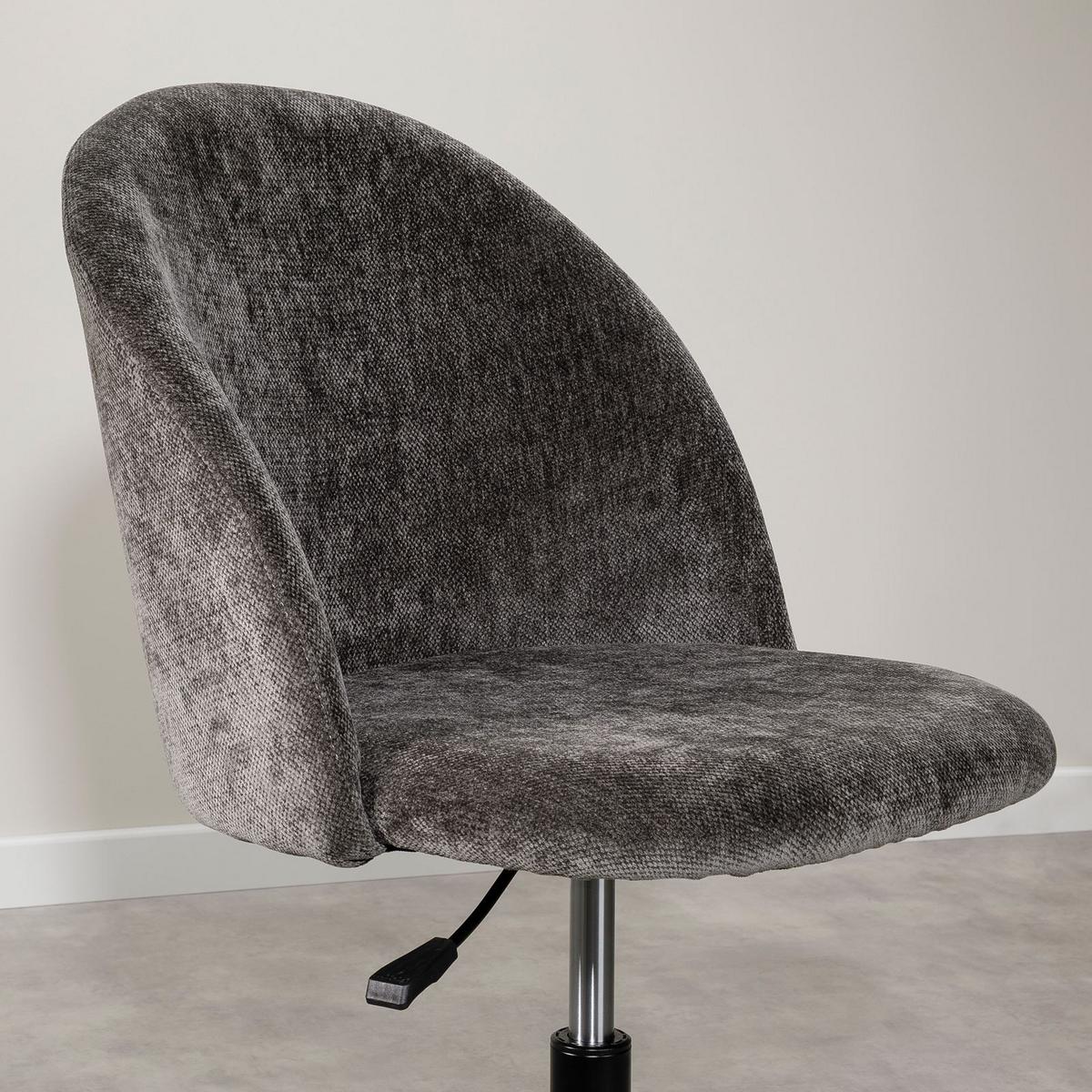 BÜRODREHSTUHL YENGA anthrazit - Anthrazit, Textil (50/81/54cm) - IDIMEX