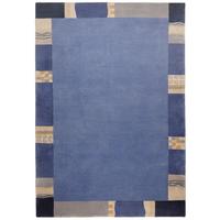 WOLLTEPPICH Avanti 40x60 cm - Blau, Textil (40/60cm) - THEKO