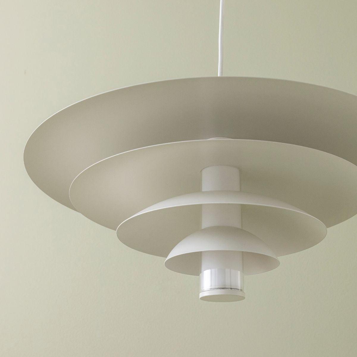 LUSTRE Nordlicht weiß D.50cm - Weiß, Metall (52.5/50/100cm) - Signature
