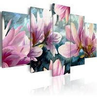KUNSTDRUCK Bunt 100/50 cm - Multicolor, Textil (100/50cm) - KUNSTLOFT