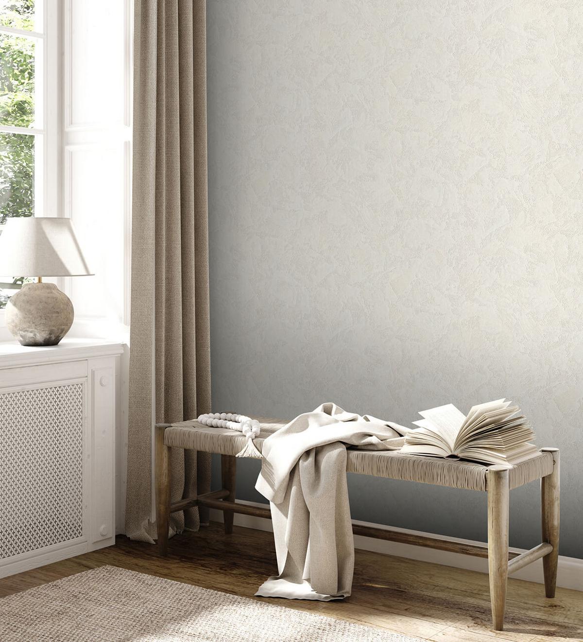 VLIESTAPETE Weiß 53/1005 cm - Weiß, Textil (53/1cm) - KUNSTLOFT