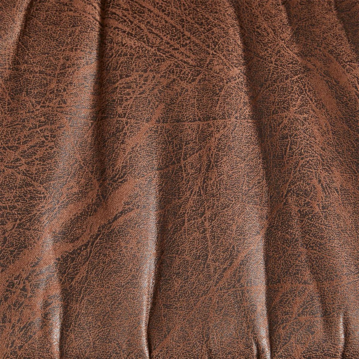 RELAXSESSEL CHARLY Vintage/schwarz - Dunkelbraun/Schwarz, Textil (76/87/61cm) - IDIMEX