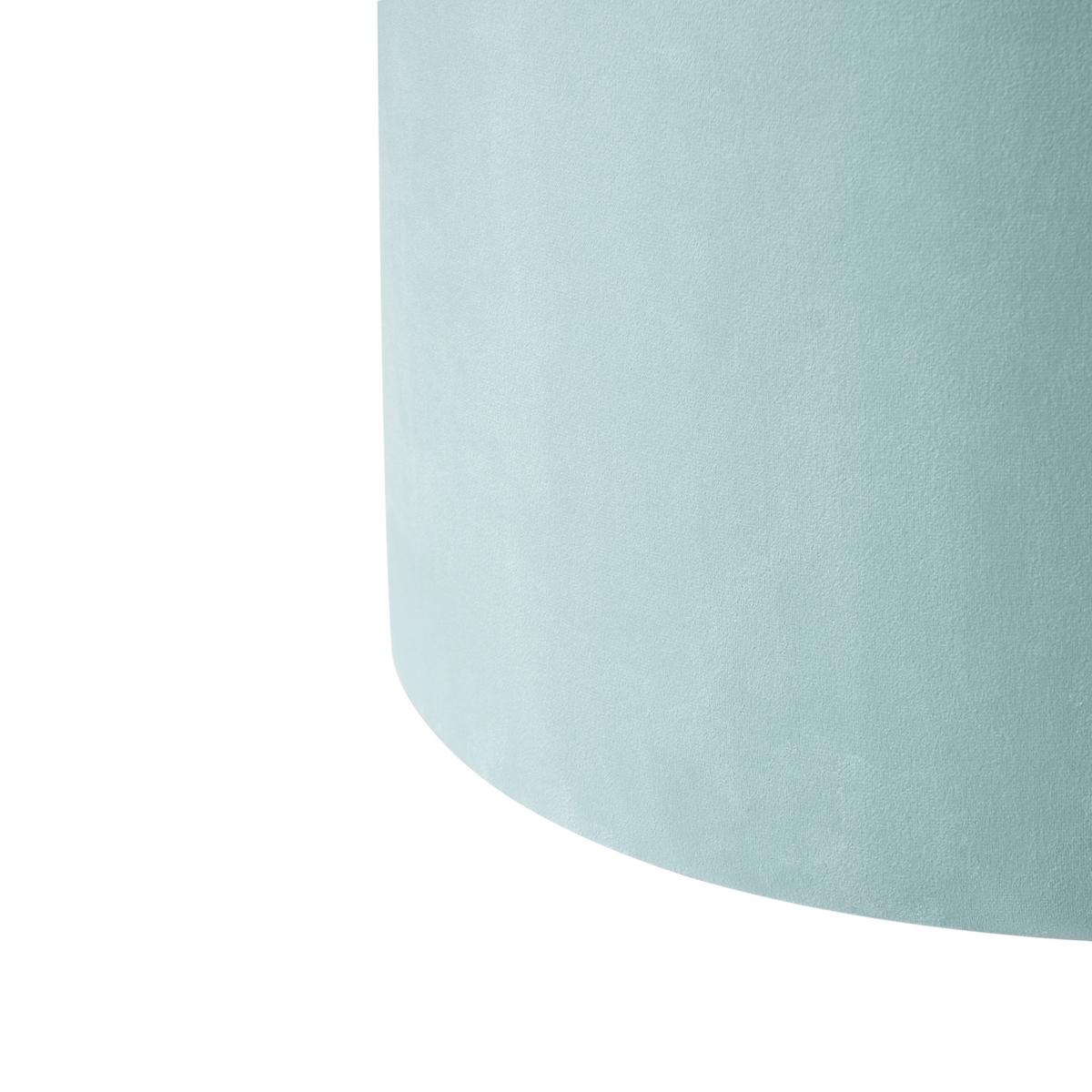 POUF Lovett 47/47/46 cm - Grün, Textil (47/46/47cm) - Beliani