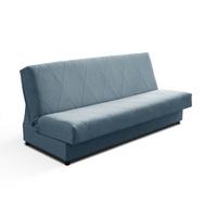 SCHLAFSOFA VERO mit Schlaffunktion Castel 74 - Blau, Textil (191/88/90cm) - Lookway