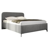 POLSTERBETT Holly - Schwarz/Grau, Holz/Textil (140/200cm) - MIRJAN24