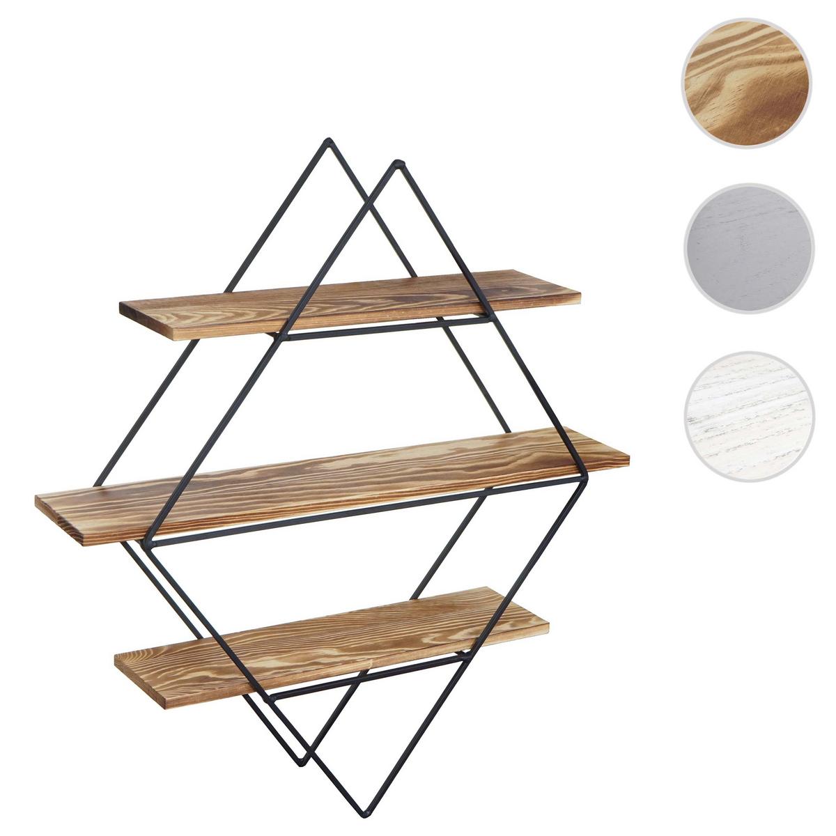 WANDREGAL Braun - Braun, Holz (55/60/12cm) - MCW