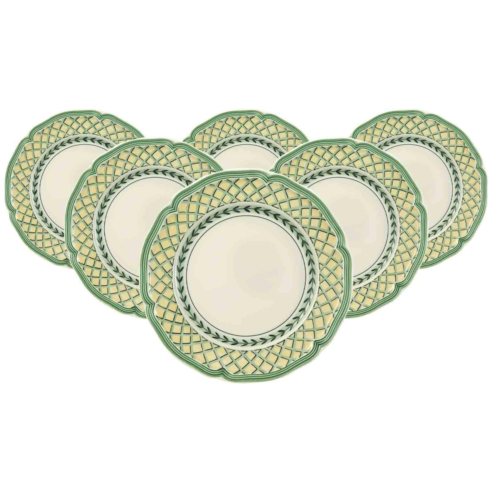 FRÜHSTÜCKSTELLER French Garden Orange bunt ø 20,7 cm 6er Set - Multicolor, Keramik (20.7cm) - Villeroy & Boch