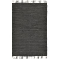 FLECKERLTEPPICH Chindi 120x180 cm - Anthrazit, Textil (120/180cm) - Rug and Roll
