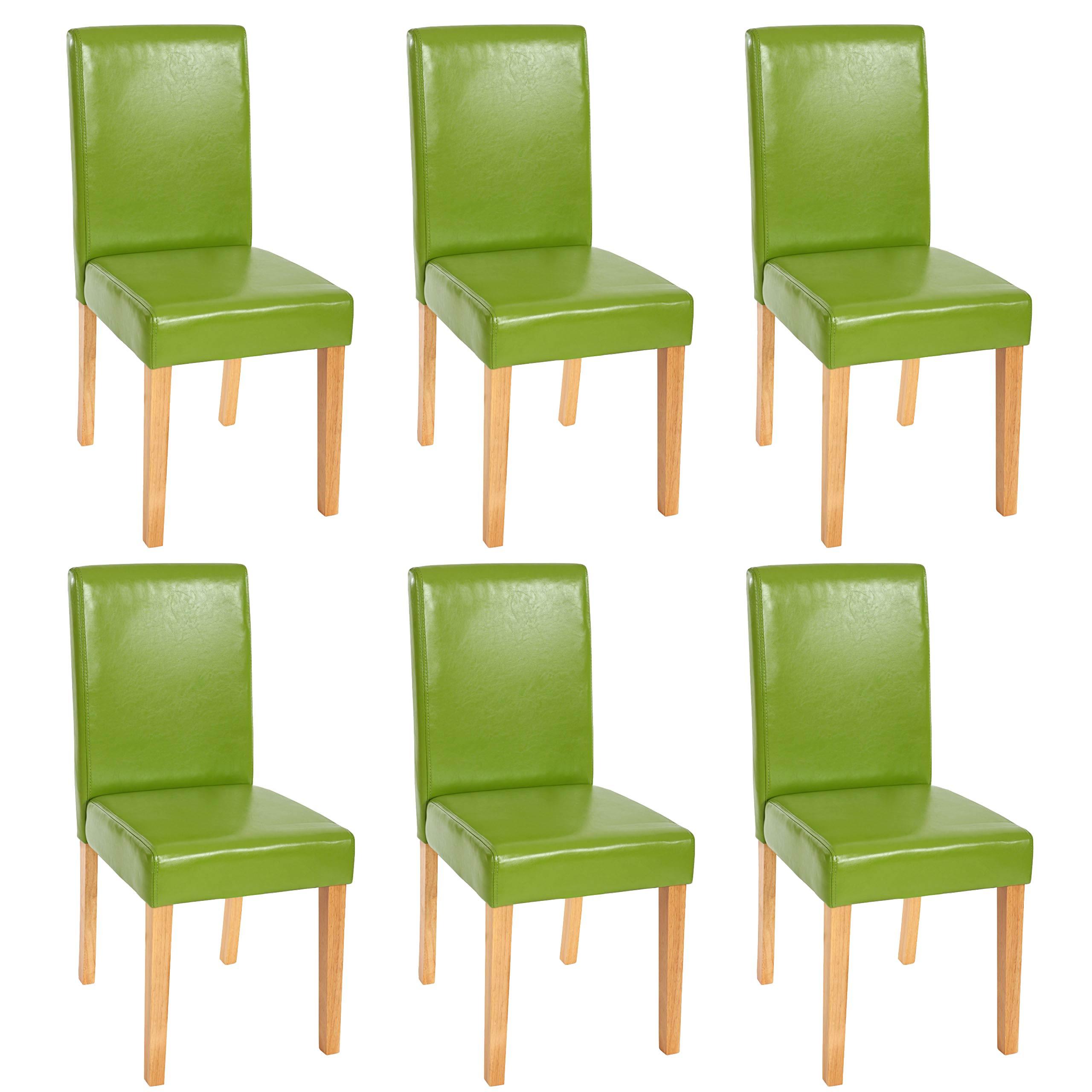 ESSZIMMERSTUHL Grün 6er-Set - Grün, Textil (43/90/56cm) - MCW