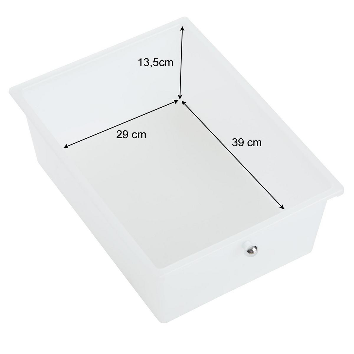 BADROLLWAGEN GINA transparent - Transparent, Kunststoff/Metall (64/65/39cm) - IDIMEX