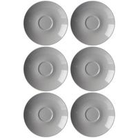 ESPRESSOUNTERTASSEN Doppio Grau ø 12 cm 6er Set - Grau, Keramik (12cm) - Ritzenhoff Breker