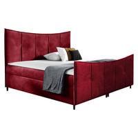BOXBETT Bergamo Lux - H3 - Rot, Holz (160/200cm) - MIRJAN24
