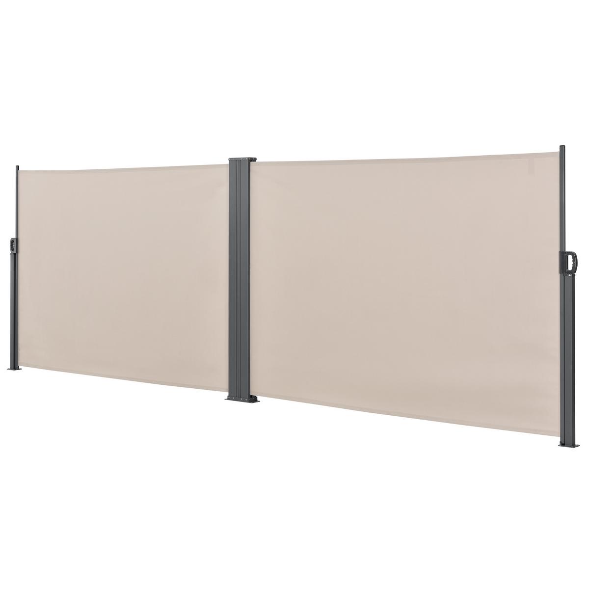 SEITENMARKISE Alcazaba - Sandfarben, Textil (300/180cm) - pro.tec