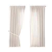 SCHLAUFENGARDINE 2ER SET »Jena« HxB 250x300 cm Creme - Creme, Textil (300/250cm) - Gardinenbox