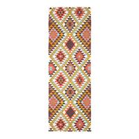 BAUMWOLLTEPPICH-LÄUFER Oslo geometrisch 66/200 cm - Multicolor, Textil (66/200cm) - Homescapes