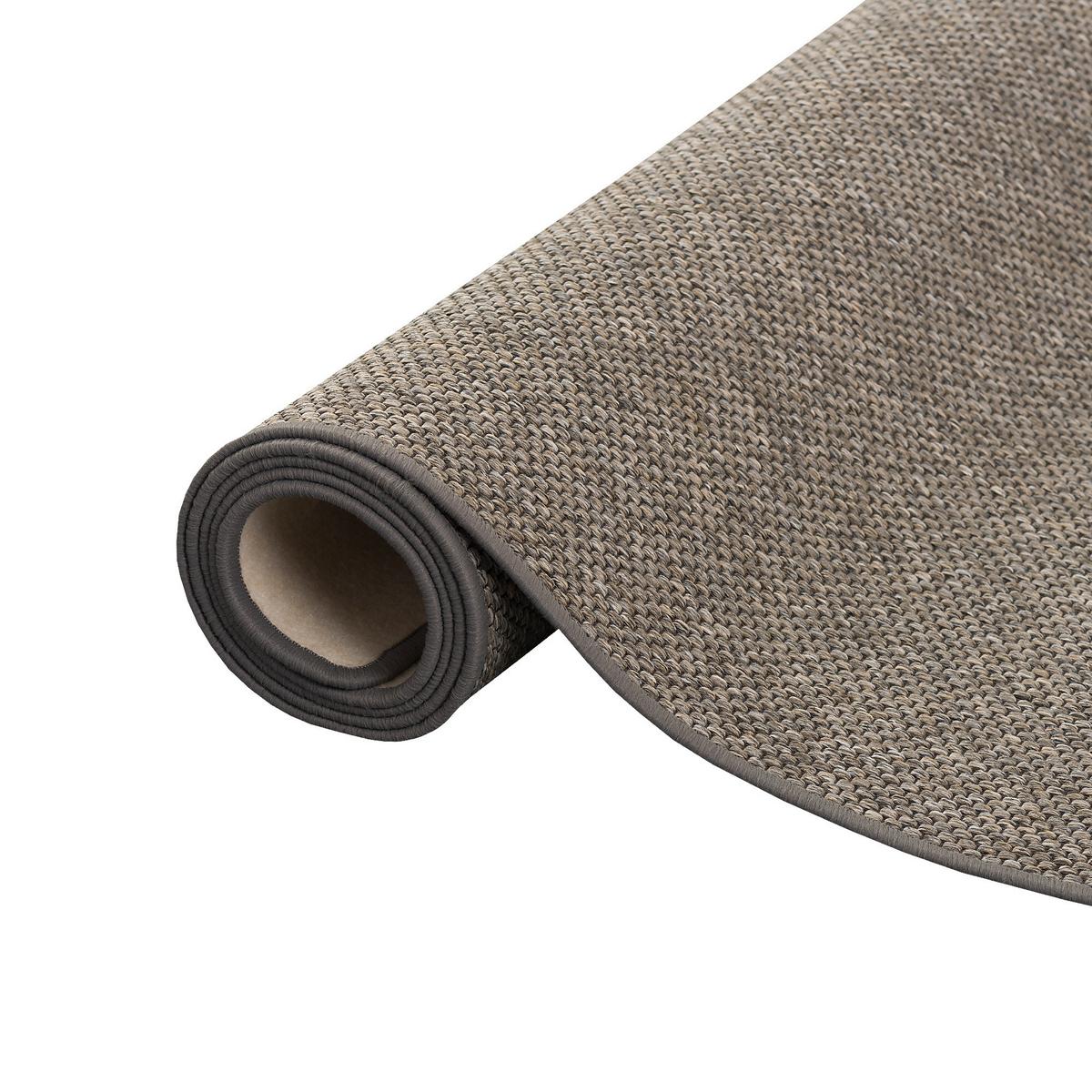 FLACHGEWEBE NATUR TEPPICH BENTZON - Blaugrau, Textil (100/300cm) - Snapstyle