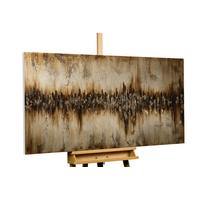 ACRYLBILD HANDGEMALT 140/70 cm - Braun, Holz/Textil (140/70cm) - KUNSTLOFT