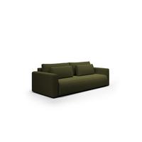 SOFA Schlafsofa Chaira - Grün, Holzwerkstoff/Textil (238/85/103cm) - Fun Möbel