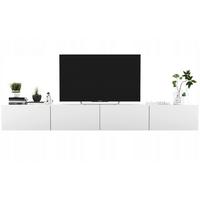 TV-LOWBOARD 2-er Set Enjoy Weiß Matt 120 cm - Weiß, Holzwerkstoff (240/30/35cm) - Meble Lindner