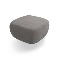 POLSTERHOCKER AMICO Modern Sitzhocker, Fußhocker Grau - Grau, Holzwerkstoff/Kunststoff (75/39/75cm) - MASSENO